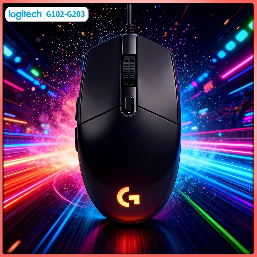 Logitech Mouse G203 - Mouse Gamer Logitech G203 Prodigy RGB