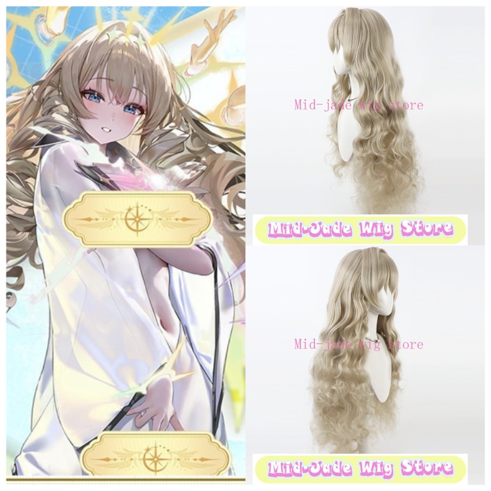 Gaming Accessories Korea - Peruca de Cosplay Crown com Cabelo