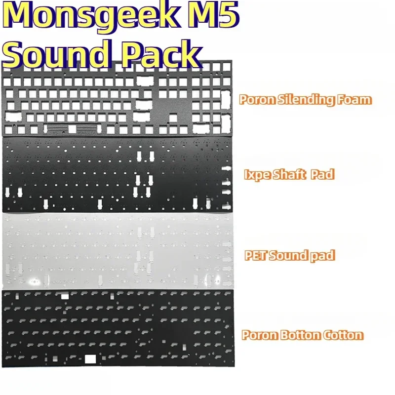 Gaming Accessories Pack - Monsgeek M5 Sound Pack/placa para teclado