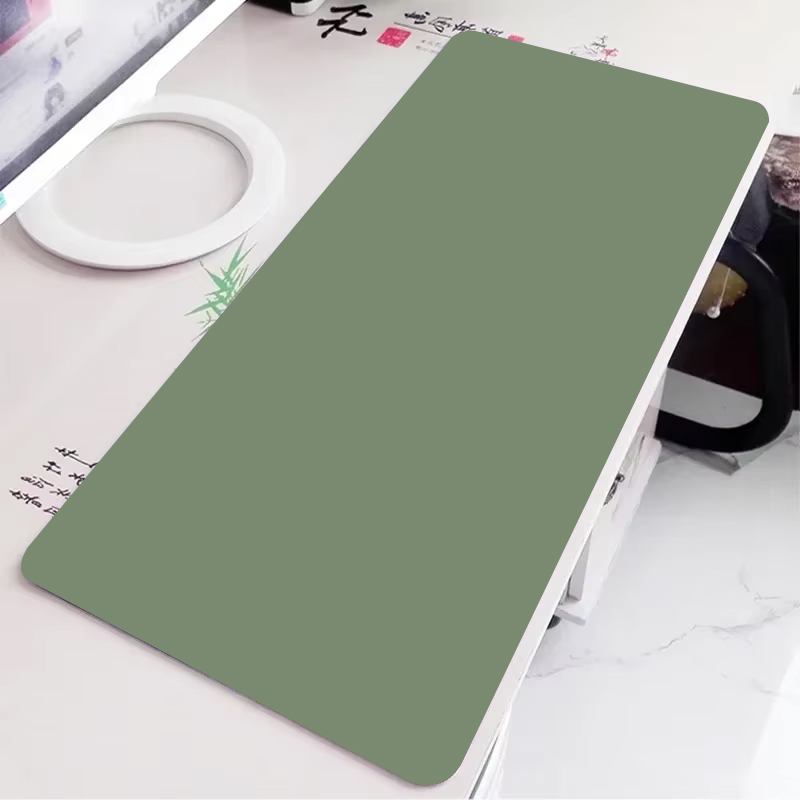 Gaming Mouse Pad Xl - Sólido verde gaming mousepad grande simples
