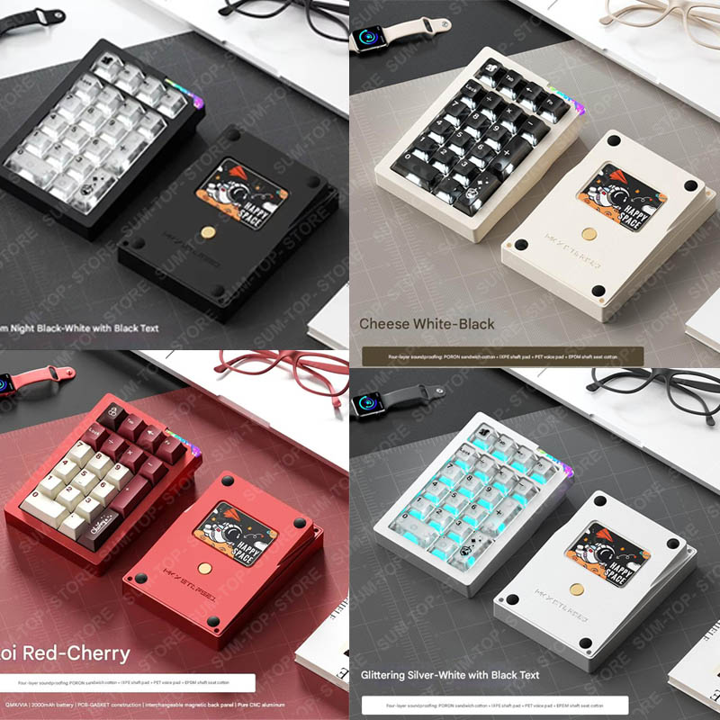 Keyboard Numpad Separate - Teclado Mecânico Sem Fio Weikav Stars21S