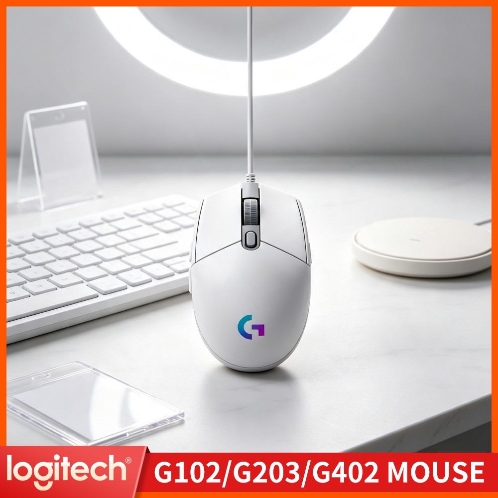 Logitech Mouse G203 - Mouse para jogos com fio Logitech