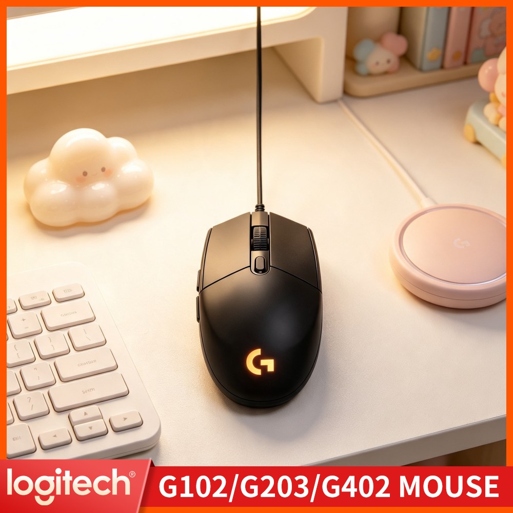 Logitech Mouse G203 - Mouse Gamer com Fio Logitech G203,