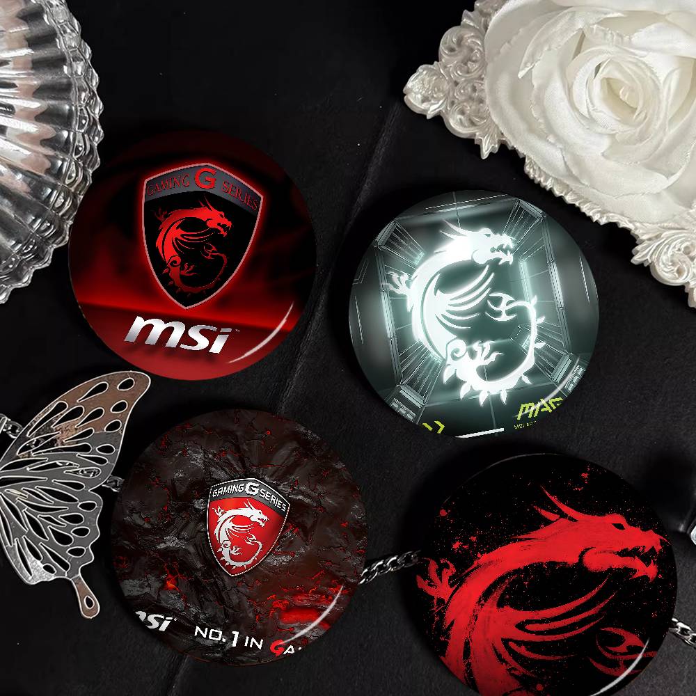 Gaming Accessories Korea - Broche Artesanal de 58mm Gaming Dragon-MSI,