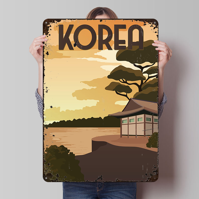 Gaming Accessories Korea - Pôster de Viagem à Coreia Personalizado,