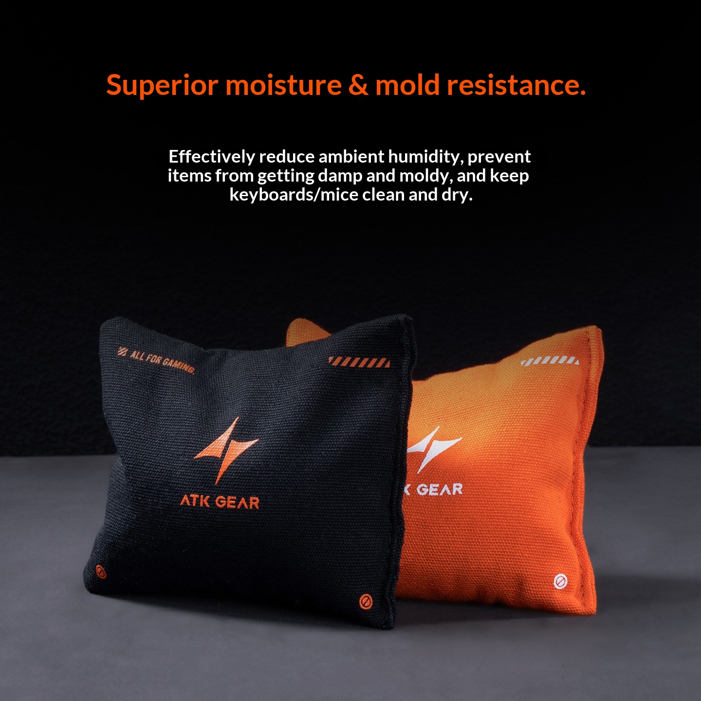 Gaming Accessories Pack - Packs de absorção de suor ATK