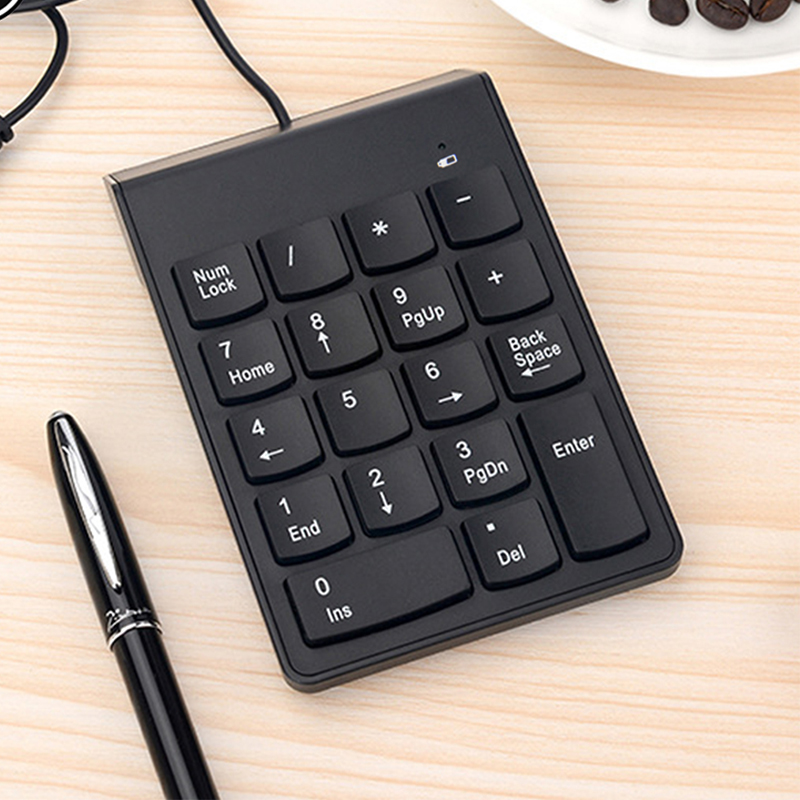 Keyboard Numpad Separate - Teclado Numérico USB com 18 Teclas,
