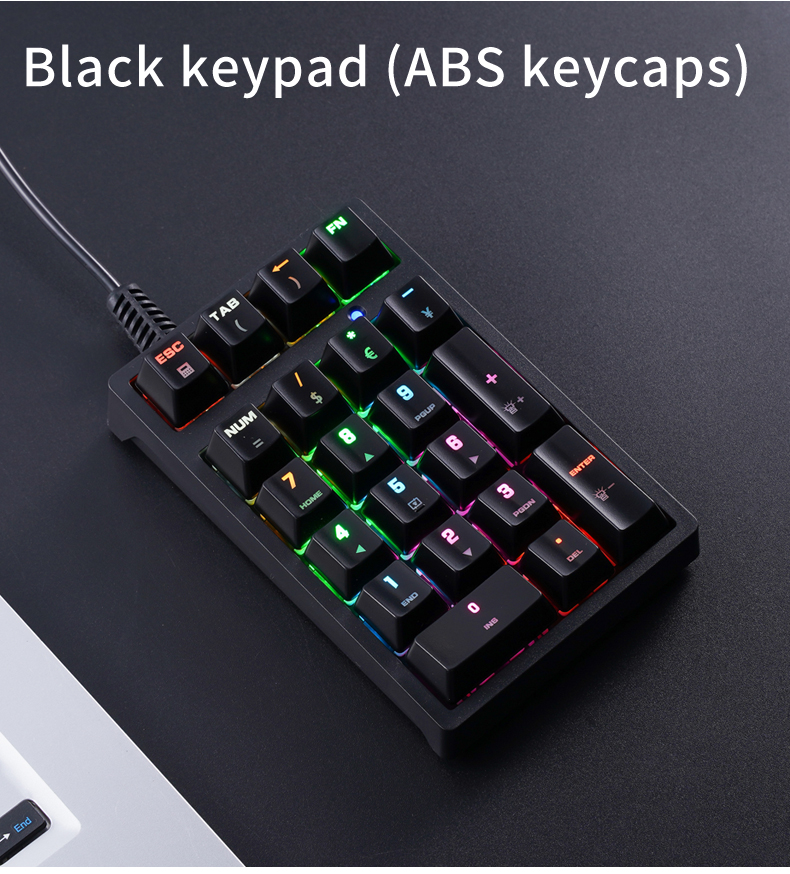 Teclado Numérico com Fio T21 A - Keyboard Numpad Separate avaliação e preço