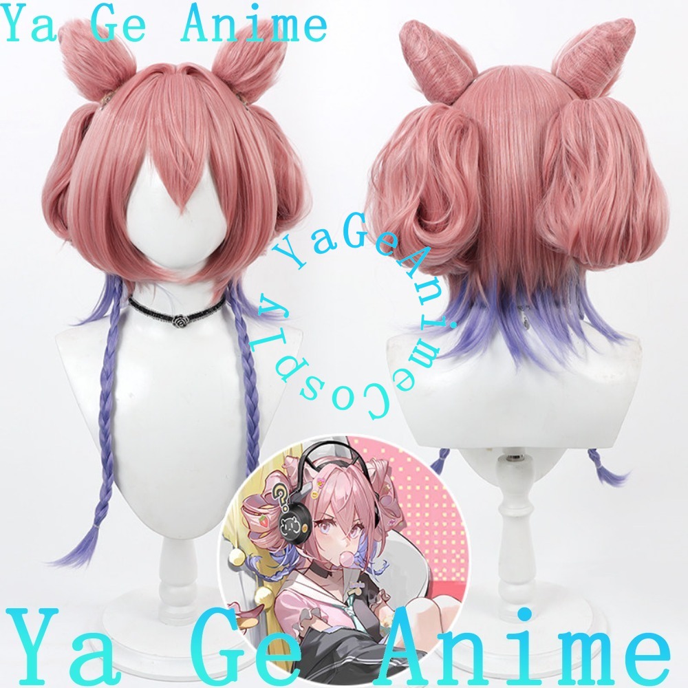 Peruca de Cosplay Arknights Eu - Gaming Accessories Korea avaliação e preço