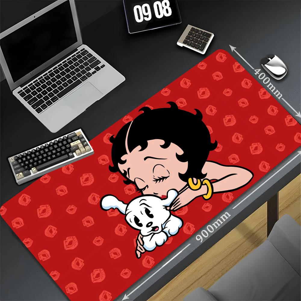 B-Betty-Cute-B-Boops Mouse Pad - Gaming Mouse Pad Xl avaliação e preço