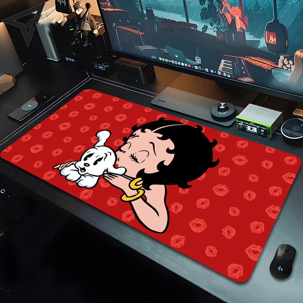 B-Betty-Cute-B-Boops Mouse Pad - Gaming Mouse Pad Xl avaliação e preço