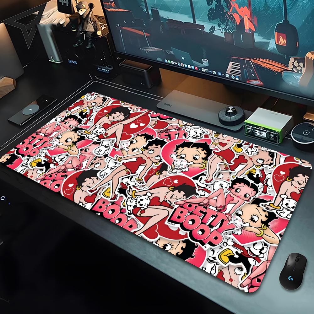 B-Betty-Cute-B-Boops Mouse Pad - Gaming Mouse Pad Xl avaliação e preço