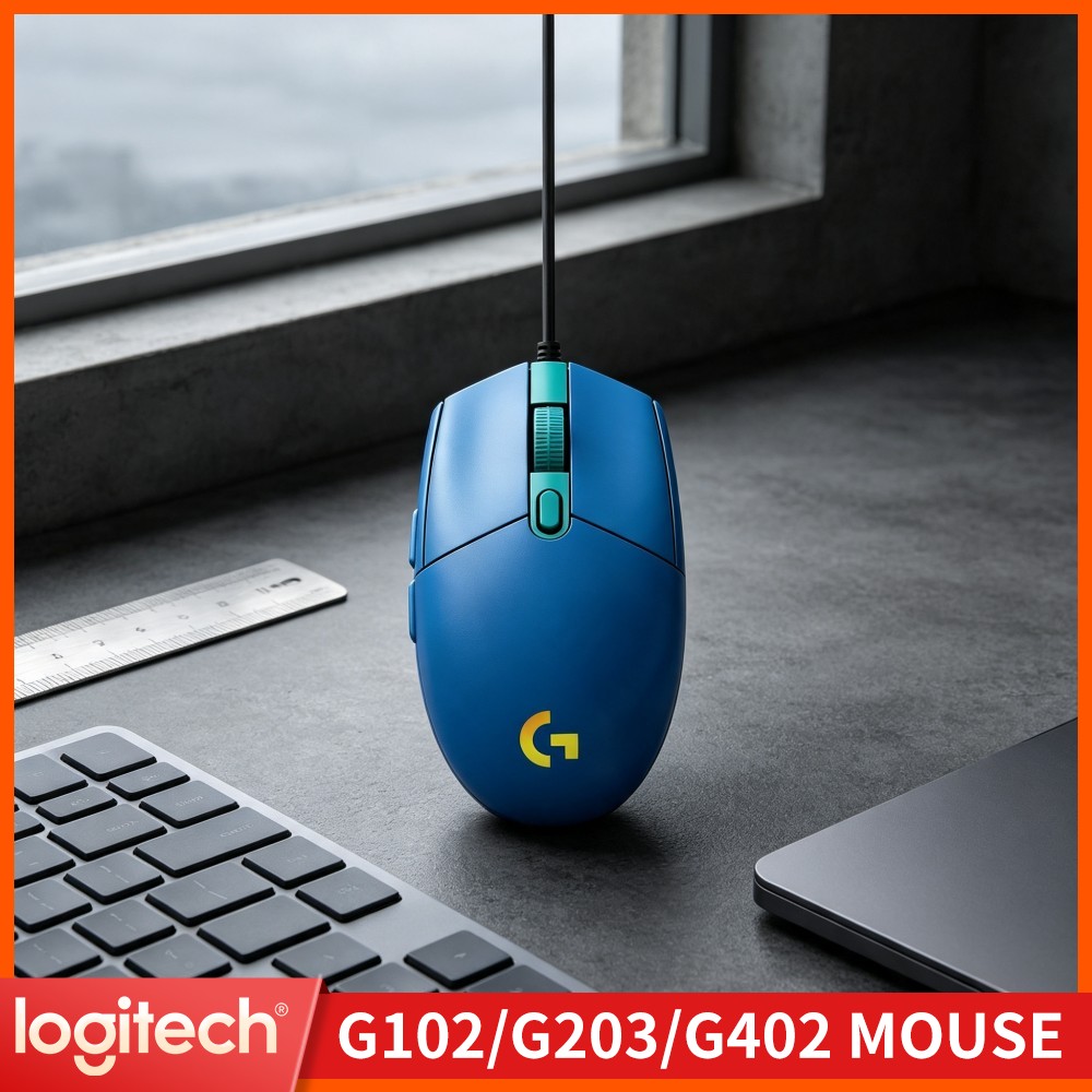 Mouse Gamer com Fio Logitech G - Logitech Mouse G203 avaliação e preço