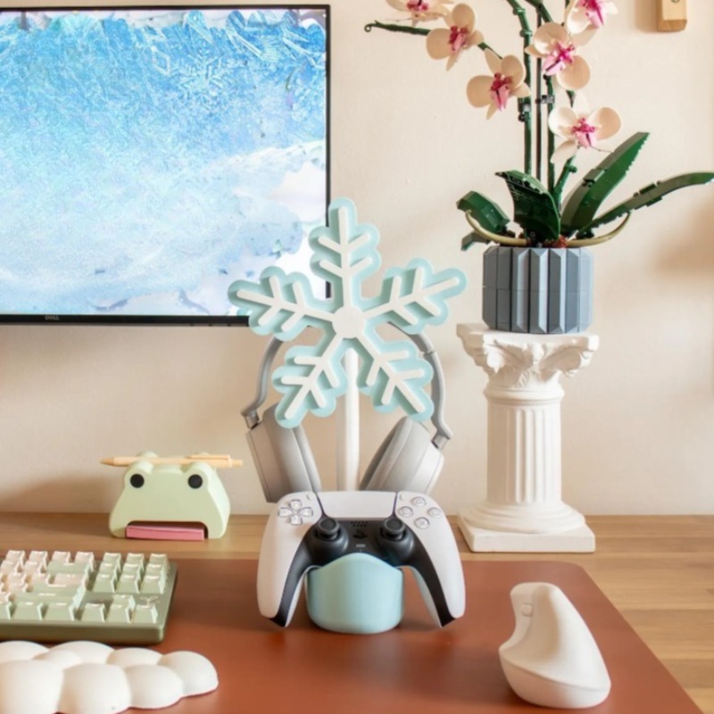 Suporte para Fones de Ouvido e - Gaming Accessories To 3D Print avaliação e preço