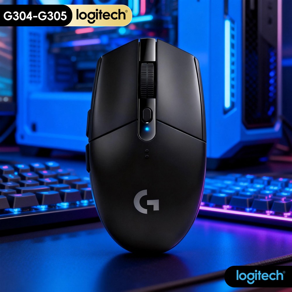 Mouse Sem Fio Logitech G304 co - Logitech Mouse G203 avaliação e preço