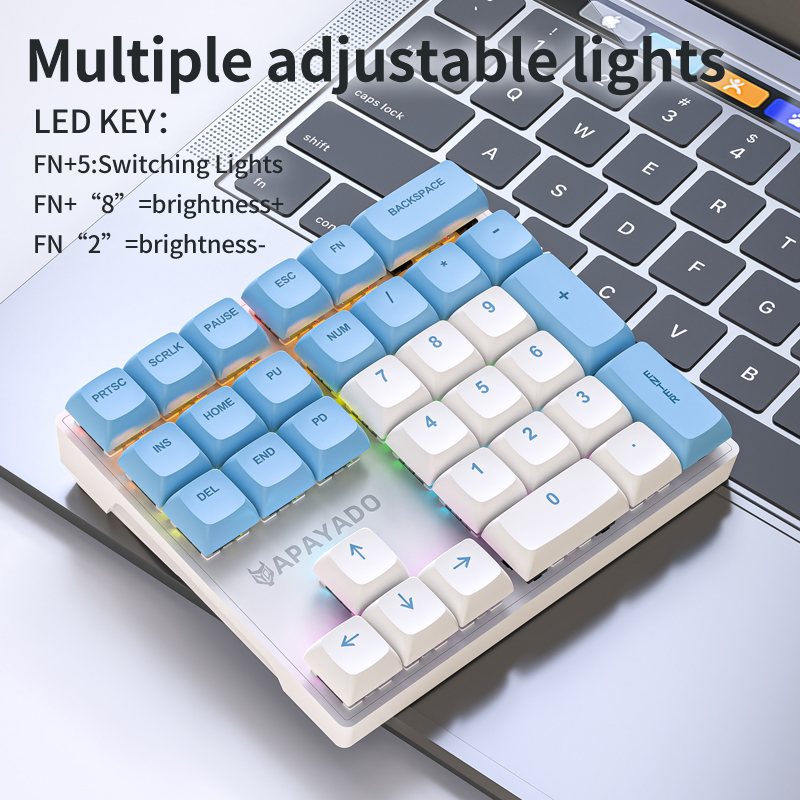 Teclado Numérico Compacto K33, - Keyboard Numpad Separate avaliação e preço