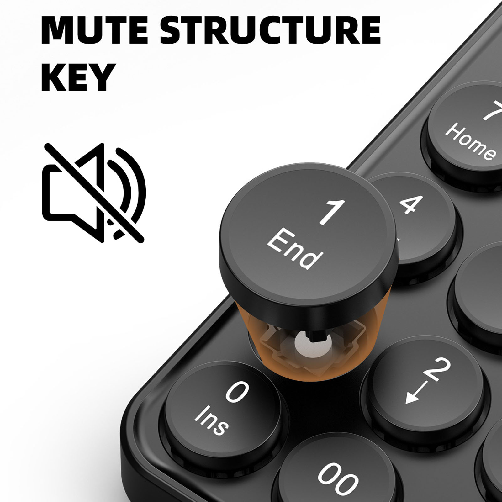 Mini teclado numérico com tecl - Keyboard Numpad Separate avaliação e preço