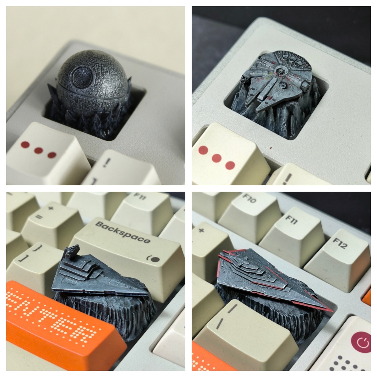 Tecla Artesanal HCY Death Star - Gaming Accessories To 3D Print avaliação e preço