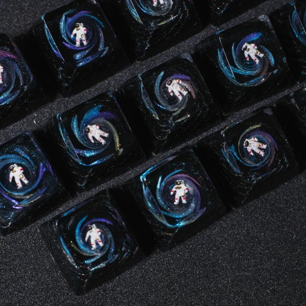 Artisan keycap astronauta resi - Gaming Accessories Korea avaliação e preço