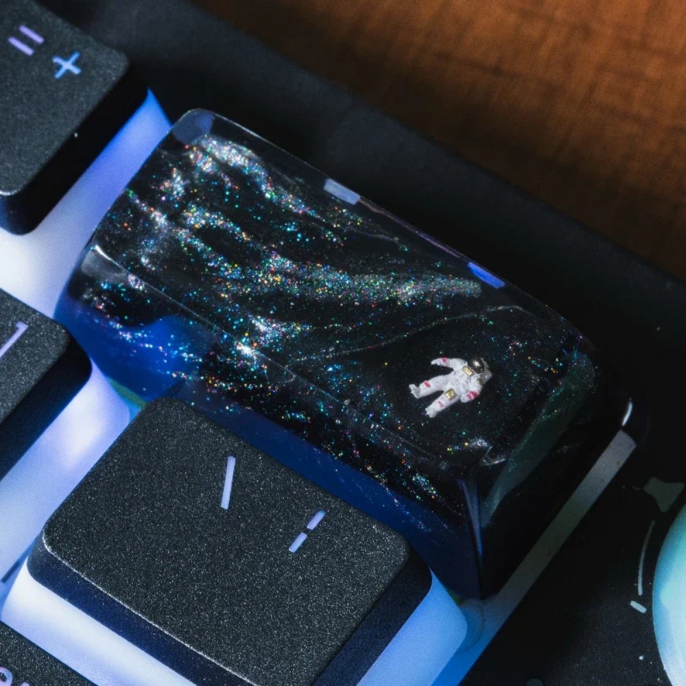 Artisan keycap astronauta resi - Gaming Accessories Korea avaliação e preço