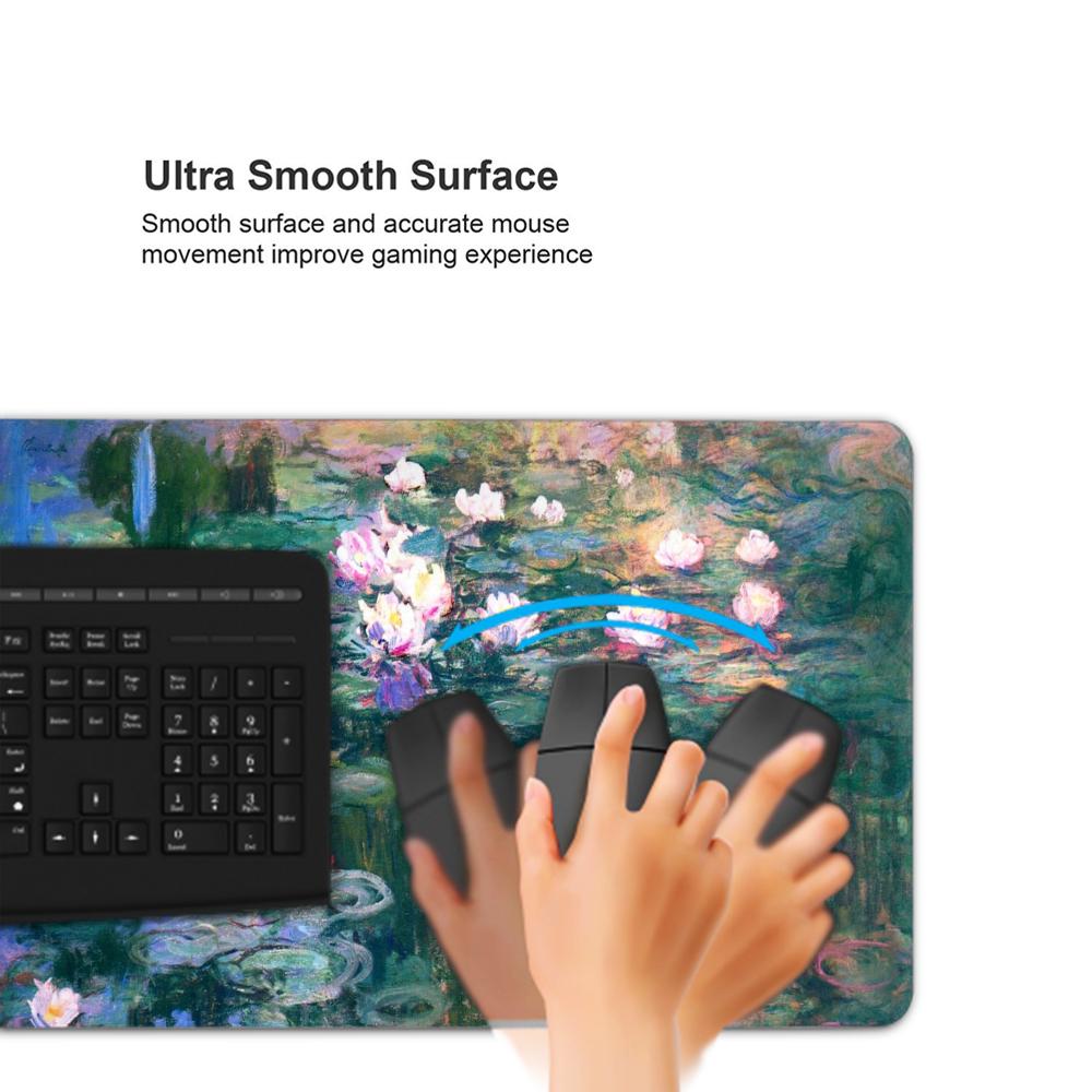 Monet pintura a óleo mouse pad - Gaming Mouse Pad Xl avaliação e preço