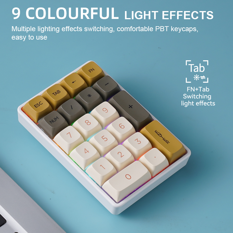 Teclado Numérico Mecânico Tri- - Keyboard Numpad Separate avaliação e preço